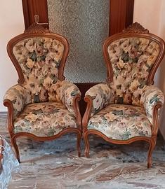 Due poltrone anni 70