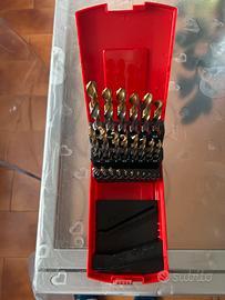 Set punte elicoidali professionali Dormer