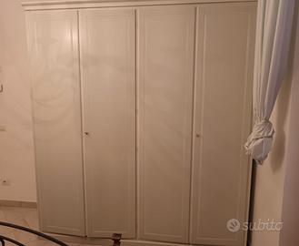 Armadio legno 4 ante