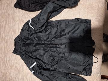 giacca e pantaloni  moto xl antipioggia