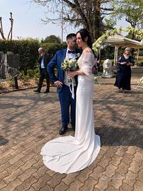 vestito da sposa modello sirena