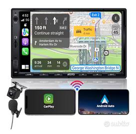 Autoradio 2 din Apple CarPlay Android Auto