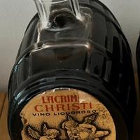 Bottiglia vintage anni 70 Lacrima Christi