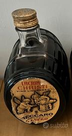 Bottiglia vintage anni 70 Lacrima Christi
