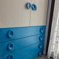 ARMADIO 2 ANTE CON 4 CASSETTI