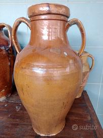 anfora giara in terracotta antica 