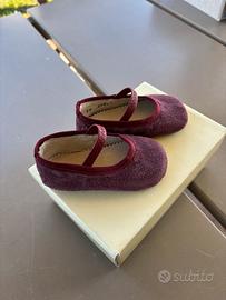 Eleganti ballerine camoscio