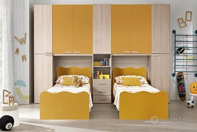 cameretta 2 posti letto  doppio ponte