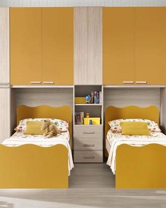 cameretta 2 posti letto  doppio ponte