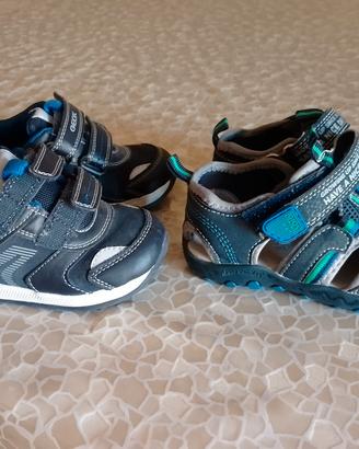scarpa Geox e sandalo gioseppo 