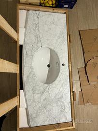 Lavabo in marmo bianco carrara Signorini&Cocco-