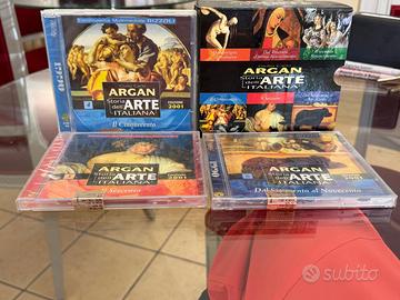 Cofanetto Argan Storia dell'Arte Italiana 6 CD-ROM