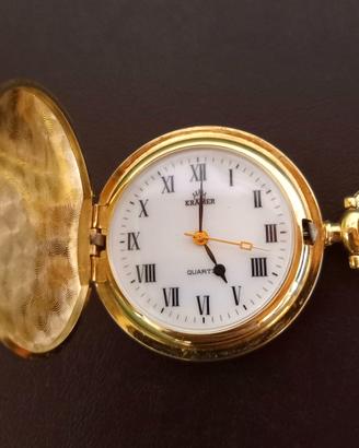 Orologio da tasca KRAMER al quarzo Vintage Dorato