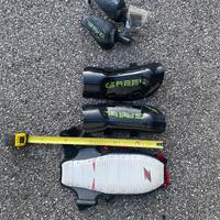 paraschiena e protezioni gara