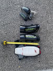 paraschiena e protezioni gara