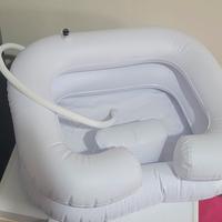 lavatesta gonfiabile per capelli con cuscino