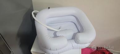 lavatesta gonfiabile per capelli con cuscino