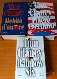 Tre libri Tom Clancy