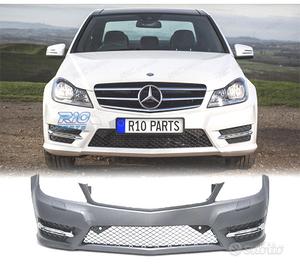 PARAURTI ANTERIORE MERCEDES W204 11-14 LOOK AMG
