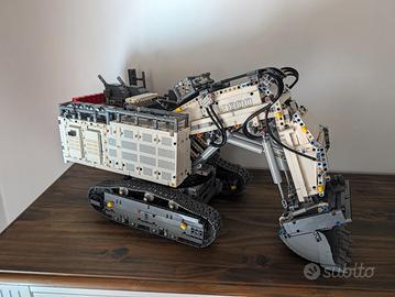 Lego Technic 42100 Liebherr R9800 con manuale