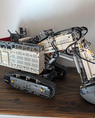 Lego Technic 42100 Liebherr R9800 con manuale