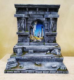 Saint seiya cavalieri zodiaco diorama 