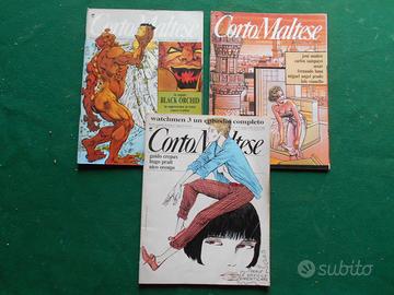 INSERTI WATCHMEN CORTO MALTESE lotto anche singoli