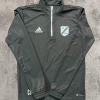 Felpa Adidas grigia zip Aeroredy taglia S - Uomo