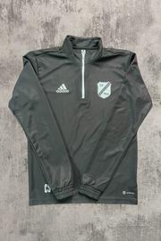 Felpa Adidas grigia zip Aeroredy taglia S - Uomo