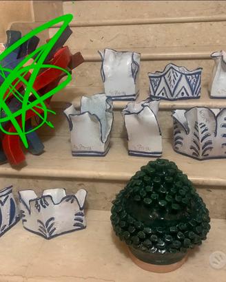 Decorazione in ceramica