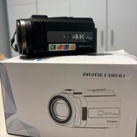 Videocamera 4K Plus 38 MP + microfono + SD128GB
