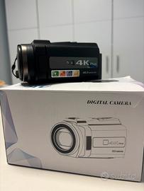 Videocamera 4K Plus 38 MP + microfono + SD128GB