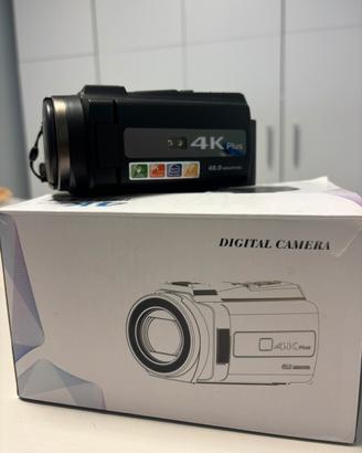 Videocamera 4K Plus 38 MP + microfono + SD128GB