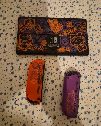 Nintendo Switch Oled- Scarlatto e Violetto