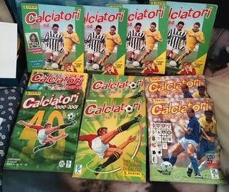 Album Panini Calciatori dal 1993 al 2001
