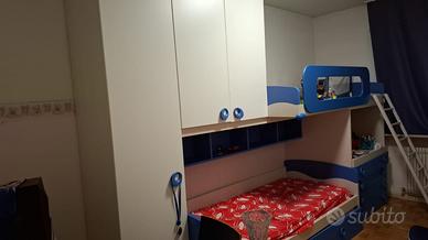 Cameretta bambini 3 letti
