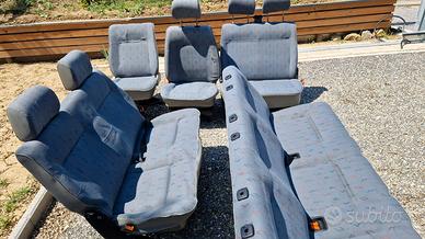 sedili panca in stoffa volkswagen t4