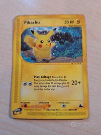 carta Pokémon Pikachu 50 HP, 84/144