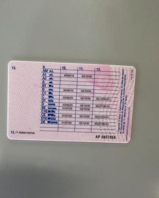 Autista patente DE CE CQC