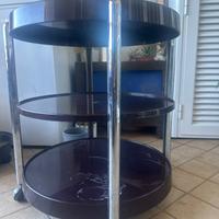 Mobile tavolino con ruote/portavivande