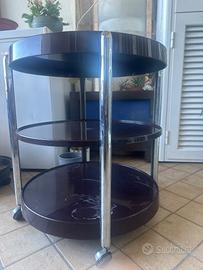 Mobile tavolino con ruote/portavivande