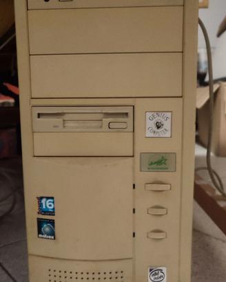 Pc pentium 200mmx/ matrox mistique/ Monitor 21"