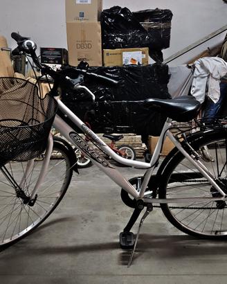 Bicicletta city bike donna Roveco cambio shimano