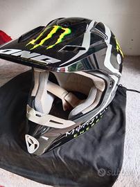 casco Monster Energy Kombat tg 57 ,58