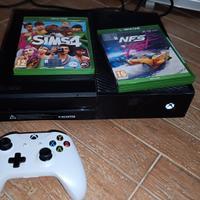 Xbox one 1tb con cavi originali pad +2 giochi