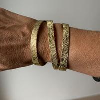 Zanetto “Girotondi” – Bracciale con finitura oro