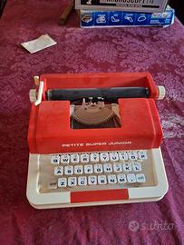 Macchina da scrivere vintage Petite Super Junior