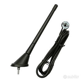Antenna da tetto 18 cm completa di Basetta e Cavo