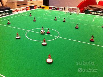 Subbuteo campo su tavola multistrato + accessori