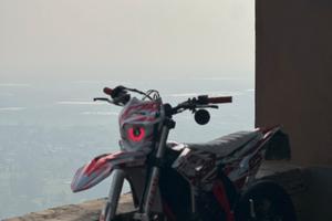 beta 125 4t motard motore minarelli bianco